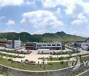 현대화된 북한 강원도 김화군 지방공업공장들