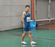 유진 세계선수권 기록 통과 못 해 아쉬워하는 김국영
