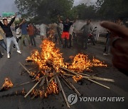 NEPAL FUEL PRICE HIKE PROTEST