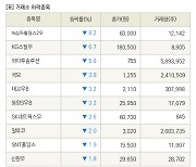 [fnRASSI]장마감, 거래소 하락 종목(녹십자홀딩스2우 -8.2% ↓)