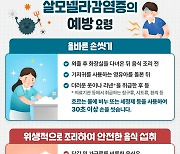 Q&A로 알아보는 '살모넬라균감염증'