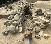 구미 황상동 고분군 발굴조사 현장 공개..삼국시대 석곽묘 등 유구16기 조사