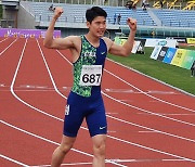 고승환, 한국 남자 200m 역대 공동 3위 20초 51