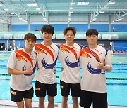 [세계수영선수권] 男 계영 800m 대표팀, 하루에 韓 신기록 두 번이나 갈아치우며 최종 6위