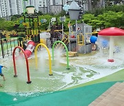 홍성 내포신도시 신리천공원 어린이 물놀이장 다음 달 개장