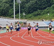 고승환, 남자 200m 우승..20초51