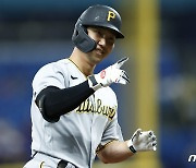 피츠버그 박효준, 선배 최지만 앞에서 시즌 2호 홈런