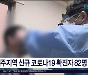 제주지역 신규 코로나19 확진자 82명