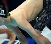황선우 남자 혼계영 400m 결승 불발..세계선수권 마무리