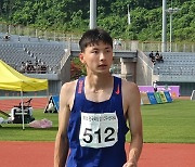 '높이뛰기 유망주' 최진우 "우상혁 선배와 파리올림픽 출전목표"