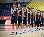 [JB화보] 2022 FIBA U16 아시아여자농구 대회 한국과 인도의 경기 화보