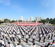북한, 한국전쟁 72주년 반미 군중집회 사흘째 개최