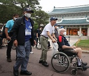 [포토] 청와대 찾은 유엔 참전용사