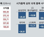 올 상반기 상장사 10곳 중 8곳 주가하락