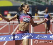 '압도적인 레이스' 매클로플린, 여자 400m 허들 세계新..51초41