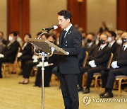 박민식 보훈처장, 백범김구선생 73주기 추모식 참석
