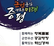 민선6기 증평군 비전 '군민 중심 새로운 미래 증평'