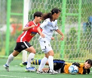 [포토] 인천 가정여중 김민선 '내 손에 걸렸어'