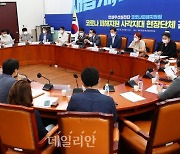 민주당 민생우선실천단, 코로나 피해지원 사각지대 현장 단체 간담회 개최