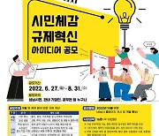 성남시, 8월까지 '시민 체감 규제혁신 아이디어' 공모