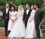정의선 장녀 결혼식에 4대 그룹 총수 총출동