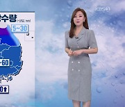 [굿모닝 날씨] 전국 곳곳 장맛비·소나기..서울 첫 열대야