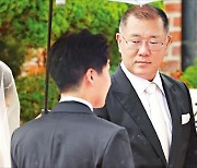 정의선 장녀 결혼식에 이재용·최태원·구광모 등 재계 '총출동'