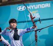 한국 양궁, 男 단체만 금..파리 월드컵 종합 3위 '아쉬움'