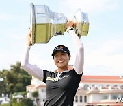 '여자 PGA 챔피언십 우승' 전인지, 세계 랭킹 21계단 상승..12위로 도약
