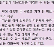 세계 최고의 디지털플랫폼 정부 구현..혁신 생태계 조성한다