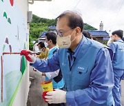 광양포스코, 포스코·45개 협력사 임직원 뭉쳐 농촌마을 봉사활동