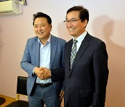 김영환·윤건영 당선인, AI 등 교육현안 협력 약속