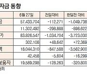 [표]증시 주변자금 동향(6월 27일)