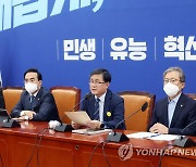 민주당 김성환 정책위의장 원내대책회의 발언