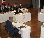 윤 대통령, 일본·뉴질랜드·호주 총리와 회동