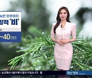 [날씨] 경남 내일까지 비 40mm..오늘 밤 일부 '열대야'