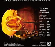 [Graphic News] Apple named world's most valuable brand