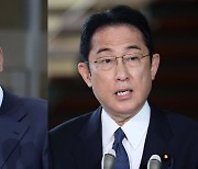 윤대통령, 일본 총리와 마드리드서 첫 대면.."한일 현안 조속 해결"