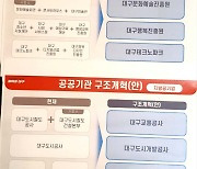 대구 공기업·출자출연 절반 줄인다..'홍준표호' 공공기관 구조개혁 신호탄