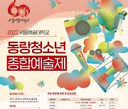 '2022 서울예대 동랑청소년종합예술제' 개최..참가 신청 접수 시작