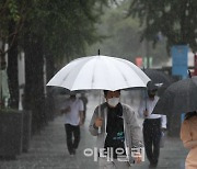 [포토]폭우 쏟아지는 출근길