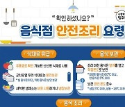 경기도, 식중독 예방 홍보 나선다