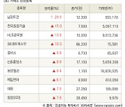 [fnRASSI]장마감, 거래소 상승 종목(남광토건 29.9% ↑)