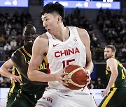 [FIBA WC] '저우치 고군분투' 중국, 세계 3위 호주와 접전 끝에 석패