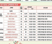 성남시 '배움과 채움 장기과정' 수강생 모집