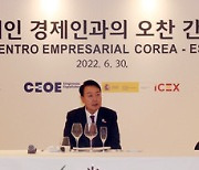 尹대통령 "한국을 '아시아의 라틴'으로 불러"..스페인 경제인과 협력 강화
