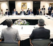 스페인 경제인과의 오찬 간담회 참석한 윤석열 대통령