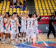 한국 U-16 여자농구, 뉴질랜드에 설욕..亞선수권 3위