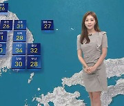 [날씨] 중부 중심 세찬 비..한낮 서울 26도 · 대구 34도