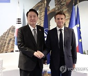 하루 앞당겨진 尹-마크롱 회담.."원전·우주산업 협력 확대"